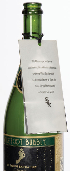 2005 Chicago White Sox World Series Clubhouse Celebration Champagne Bottle