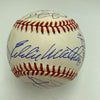 500 Home Run Signed Baseball With 18 Sigs! Mickey Mantle Ted Williams JSA COA