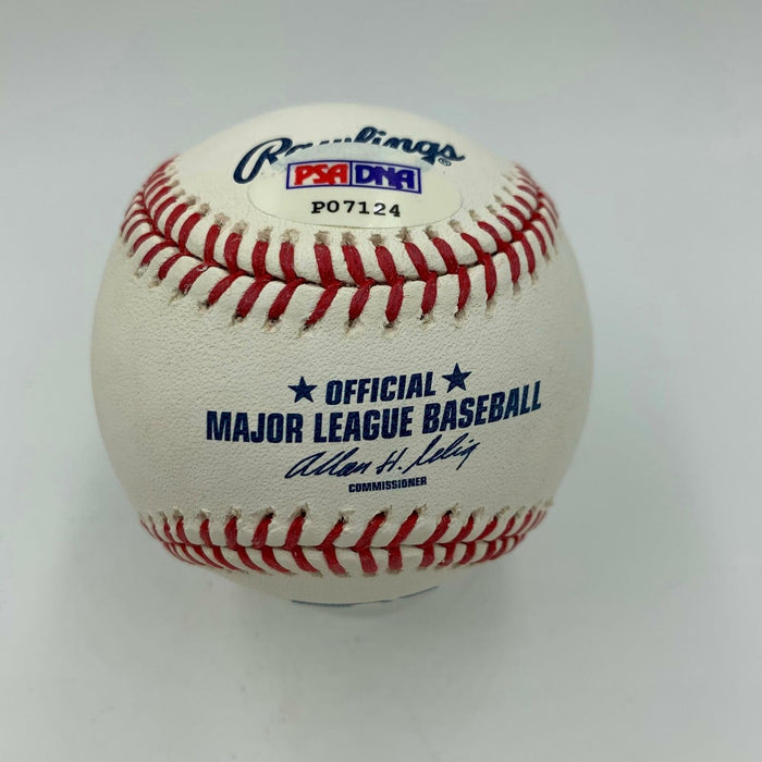 Whitey Herzog Signed Major League Baseball PSA DNA COA Graded Mint 9