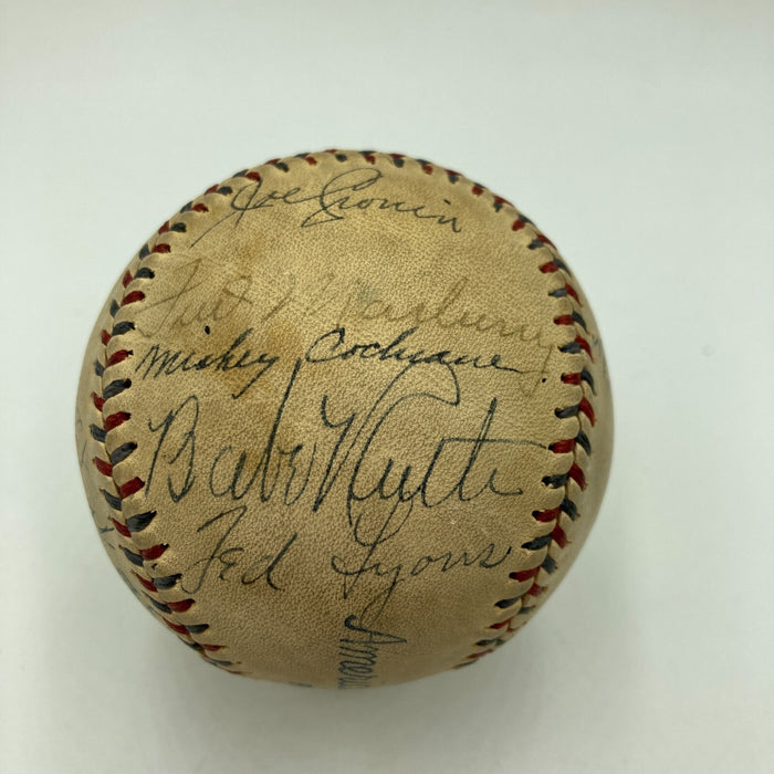 Babe Ruth & Lou Gehrig 1933 First All Star Game Signed Baseball JSA COA