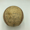 Babe Ruth & Lou Gehrig 1933 First All Star Game Signed Baseball JSA COA