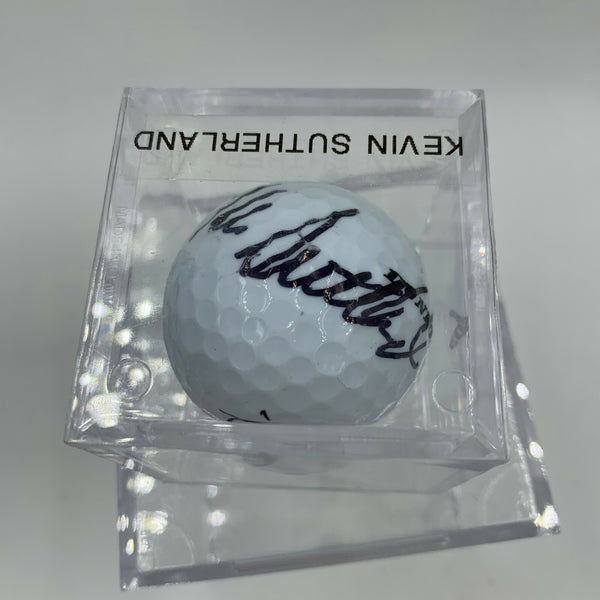 Kevin Sutherland Signed Autographed Golf Ball PGA With JSA COA