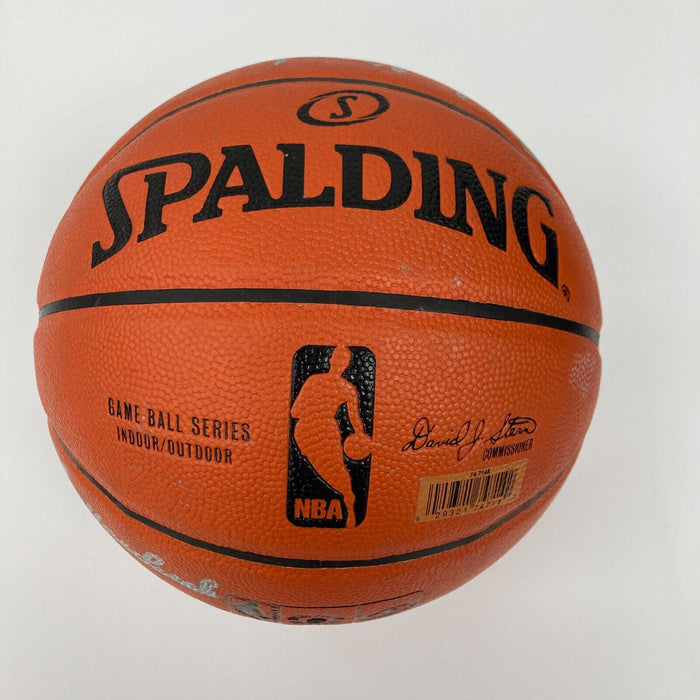 1968-1969 Boston Celtics NBA Champs Team Signed Basketball Bill Russell JSA COA