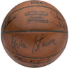 1975-76 Boston Celtics NBA Champs Team Signed Game Used Basketball Beckett COA