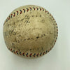 Eddie Collins Al Simmons Cochrane 1929 A's W.S Champs Team Signed Baseball JSA