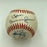 Joe Cunningham Ken Reitz Bob Costas Roy Sievers Danny McKay Signed Baseball JSA