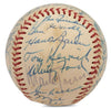 Mickey Mantle Joe Dimaggio 1973 Yankees Old Timer's Game Signed Baseball PSA DNA