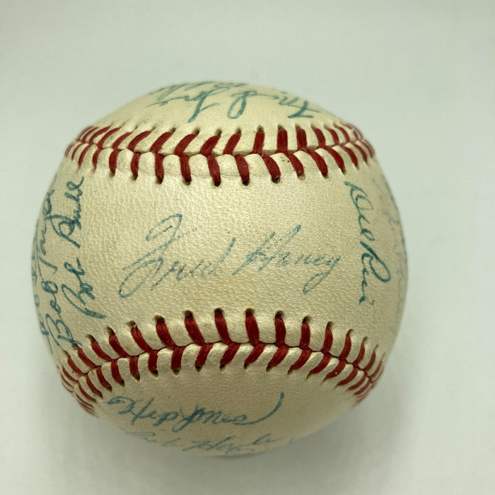 1957 Milwaukee Braves World Series Champs Team Signed Baseball PSA DNA & Beckett