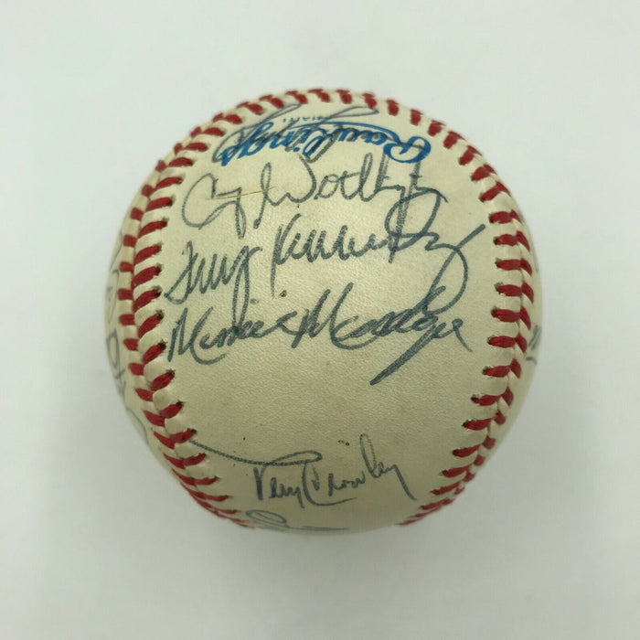 1988 Baltimore Orioles Team Signed Baseball Cal Ripken Jr Frank Robinson PSA DNA