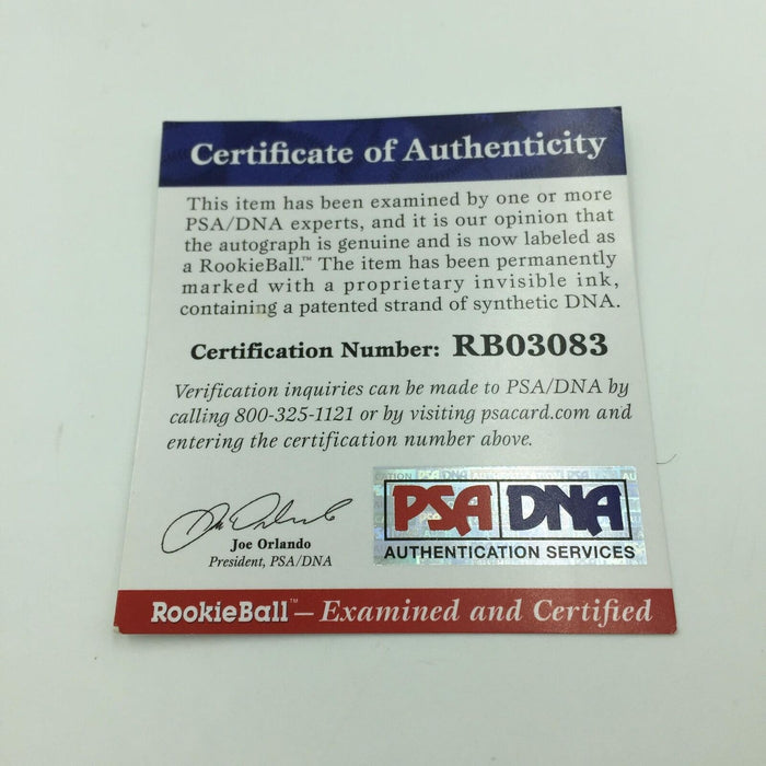 Corey Seager Full Name Signed Game Used Major League Baseball PSA DNA COA