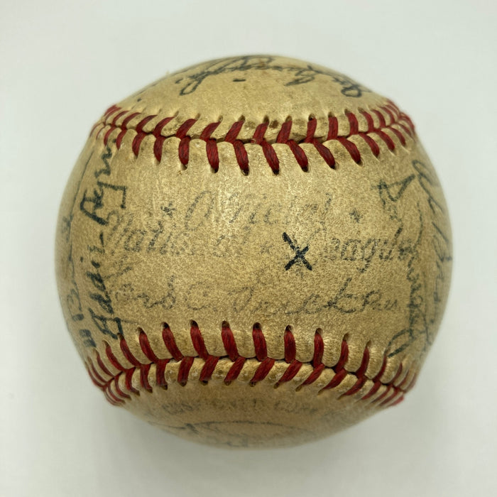 1949 St. Louis Cardinals Team Signed National League Baseball Stan Musial JSA