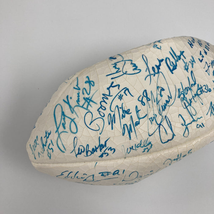 1986 Cincinnati Bengals Team Signed Wilson NFL Football