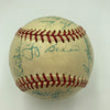 1961 New York Yankees World Series Champs Team Signed Baseball Mickey Mantle JSA