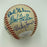 Mickey Mantle Ted Williams Hank Aaron Signed 1950's AL Cronin Baseball JSA COA