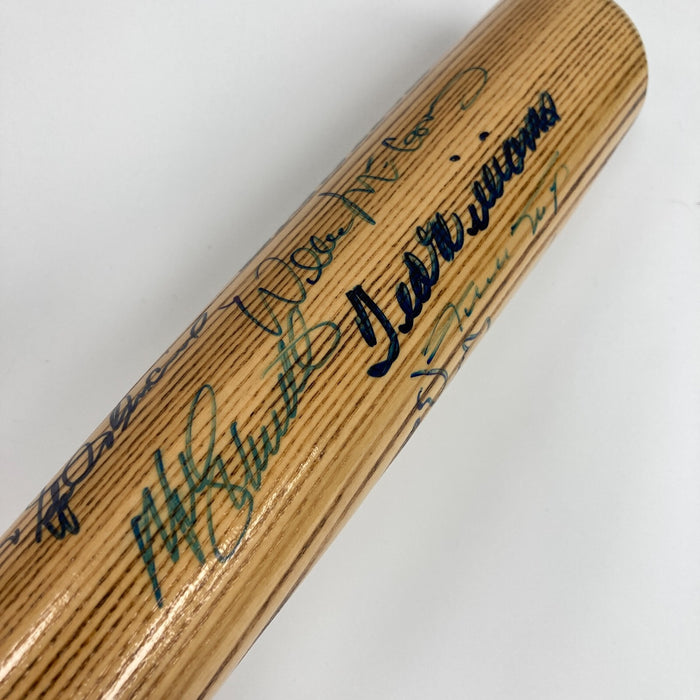 500 Home Run Club Signed Bat Mickey Mantle Ted Williams Willie Mays PSA DNA COA