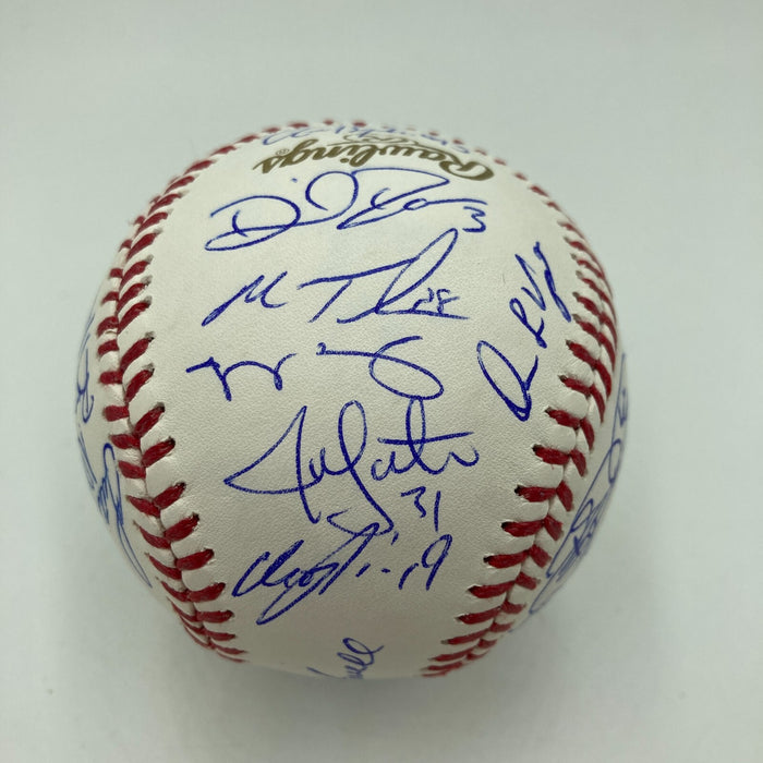 2013 Boston Red Sox World Series Champs Team Signed W.S. Baseball JSA COA