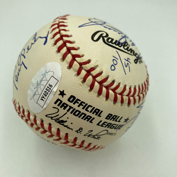 Beautiful 1976 Cincinnati Reds World Series Champs Team Signed Baseball JSA COA