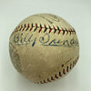 Rare Billy Sunday Signed 1925 American League Baseball Evangelist Beckett COA