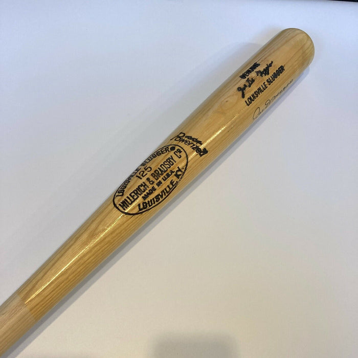 Beautiful Joe Dimaggio Signed Game Model Baseball Bat With JSA COA