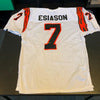 Boomer Esiason 1980's Rookie Era Signed Game Used Cincinnati Bengals Jersey JSA