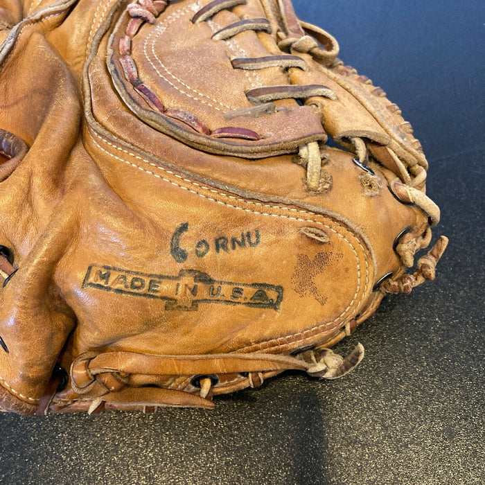 Darrell Porter 1971 Rookie Game Used & Signed Catcher's Mitt Glove JSA & PSA DNA