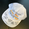 1996 Tennessee Lady Volunteers National Champs Team Signed Hat Pat Summitt JSA