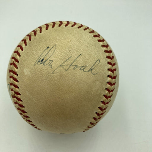 Don Hoak Signed 1959 All Star Game Forbes Field Game Used Baseball JSA COA