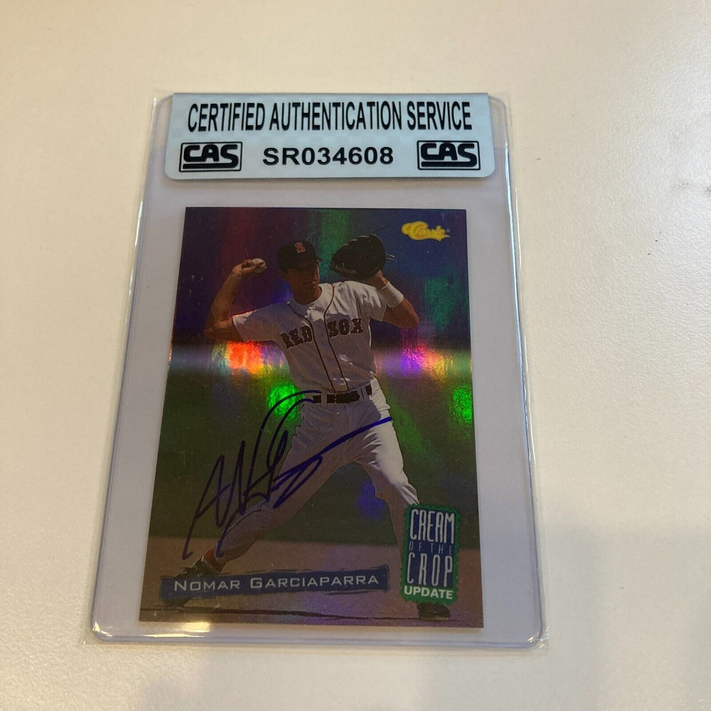 1995 Classic Cream Of The Crop Nomar Garciaparra Signed RC CAS Certified Auto