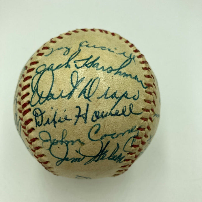 1957 Chicago White Sox Team Signed Autographed Baseball With Nellie Fox