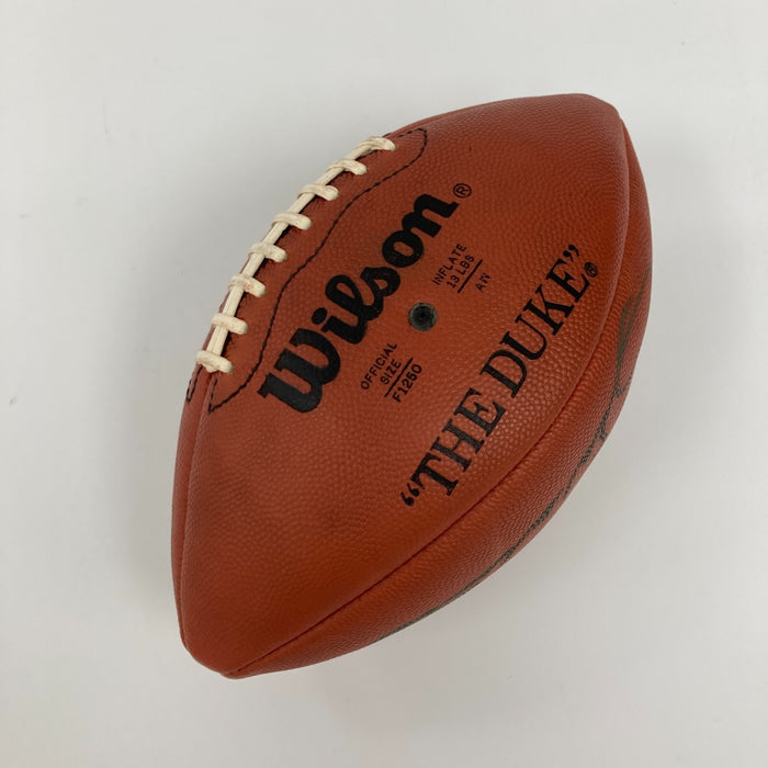 Walter Payton "Sweetness" Signed Authentic Wilson NFL Football JSA COA