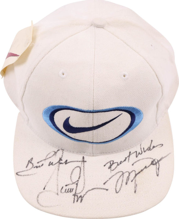 Michael Jordan & Scottie Pippen Signed Nike Basketball Hat PSA DNA  COA