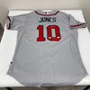 Chipper Jones Signed 2012 Final Season Game Used Atlanta Braves Jersey JSA COA