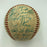 1960 New York Yankees Team Signed Baseball Mickey Mantle & Roger Maris JSA