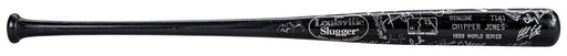 1999 New York Yankees World Series Champs Team Signed Game Issued Bat PSA DNA