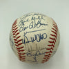 Beautiful 1990 Cincinnati Reds World Series Champs Team Signed Baseball JSA COA