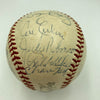 Jackie Robinson 1956 Brooklyn Dodgers NL Champs Team Signed Baseball JSA COA