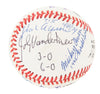 Baseball Great Moments Signed Baseball Hank Aaron Nolan Ryan Don Larsen Beckett