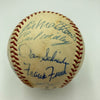 1963 Milwaukee Braves Team Signed National League Baseball JSA COA