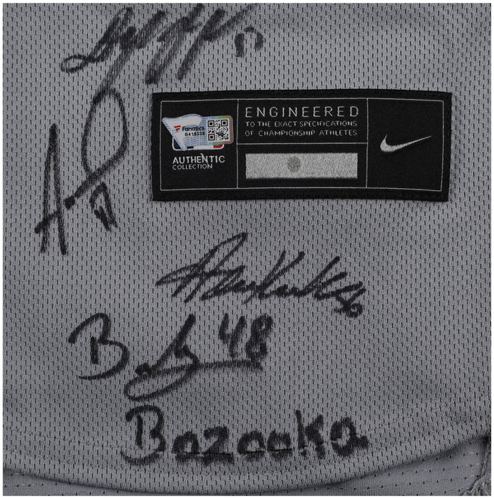 2020 Los Angeles Dodgers World Series Champs Team Signed Jersey 29 Sigs PSA DNA