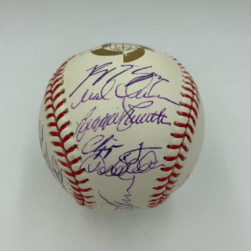 Derek Jeter Chipper Jones 2009 WBC Team USA Team Signed Baseball 26 Sigs JSA COA