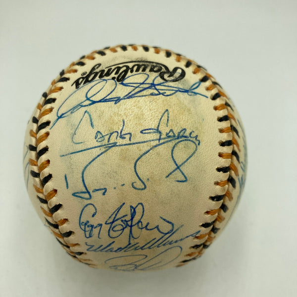 1994 All Star Game National League Team Signed Baseball Barry Bonds PSA DNA COA