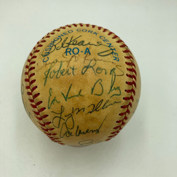 1985 Seattle Mariners Team Signed American League Baseball JSA COA