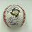 Derek Jeter Chipper Jones 2009 WBC Team USA Team Signed Baseball Beckett COA