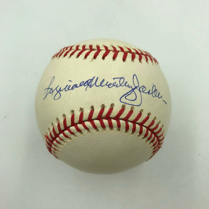 Reggie Reginald Martinez Jackson Full Name Signed Major League Baseball Steiner