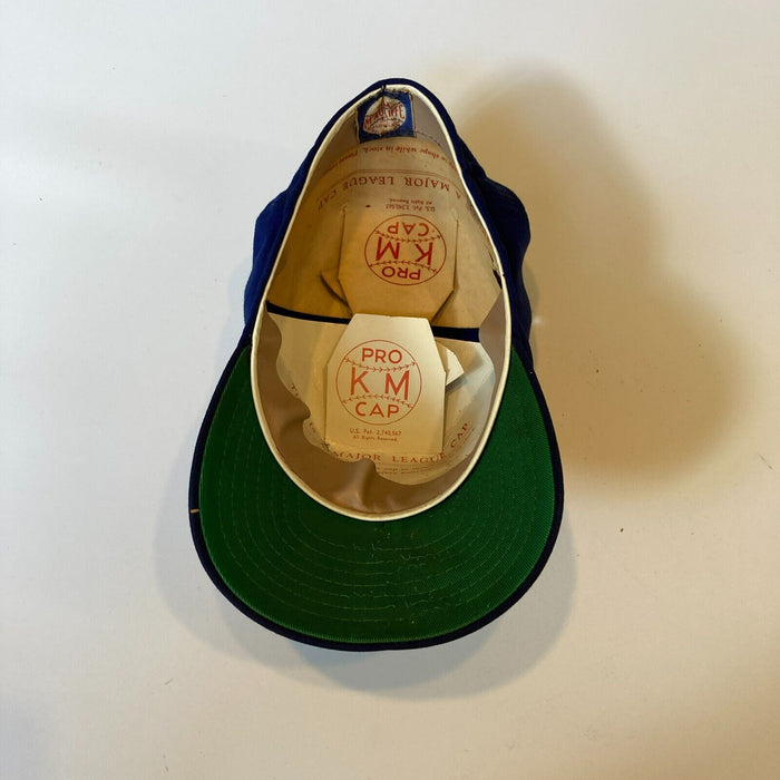 Vintage 1960's Los Angeles Dodgers KM Game Model Baseball Hat Cap New With Tags