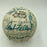 Mickey Mantle Joe Dimaggio Willie Mays Hall Of Fame Multi Signed Baseball JSA