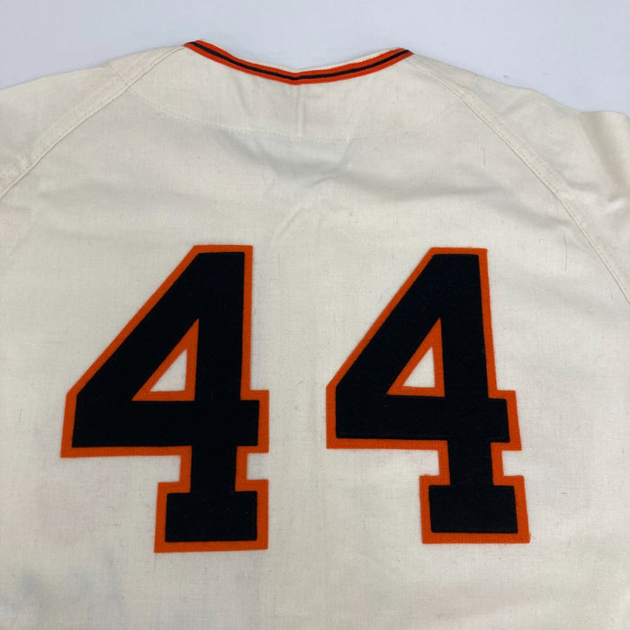 Willie McCovey Signed San Francisco Giants Mitchell & Ness Jersey Beckett