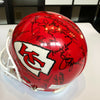1969 KANSAS CITY CHIEFS SUPER BOWL IV CHAMPIONS TEAM SIGNED HELMET PSA DNA COA
