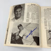 1956 New York Yankees World Series Champs Team Signed Yearbook Mickey Mantle JSA