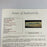 Mickey Mantle Signed Autographed Cooperstown Yankee Stadium Bat JSA COA RARE